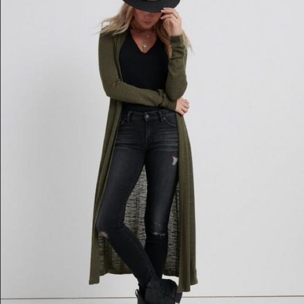 NWOT lucky brand duster cardigan